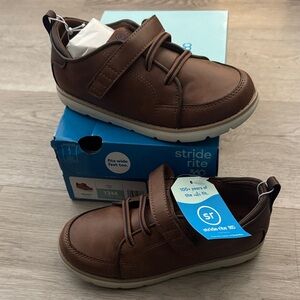 Stride Rite Tan Kids Sneakers